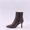 Una Healy Wild Cat Pointed Ankle Boot - Bronze Snake